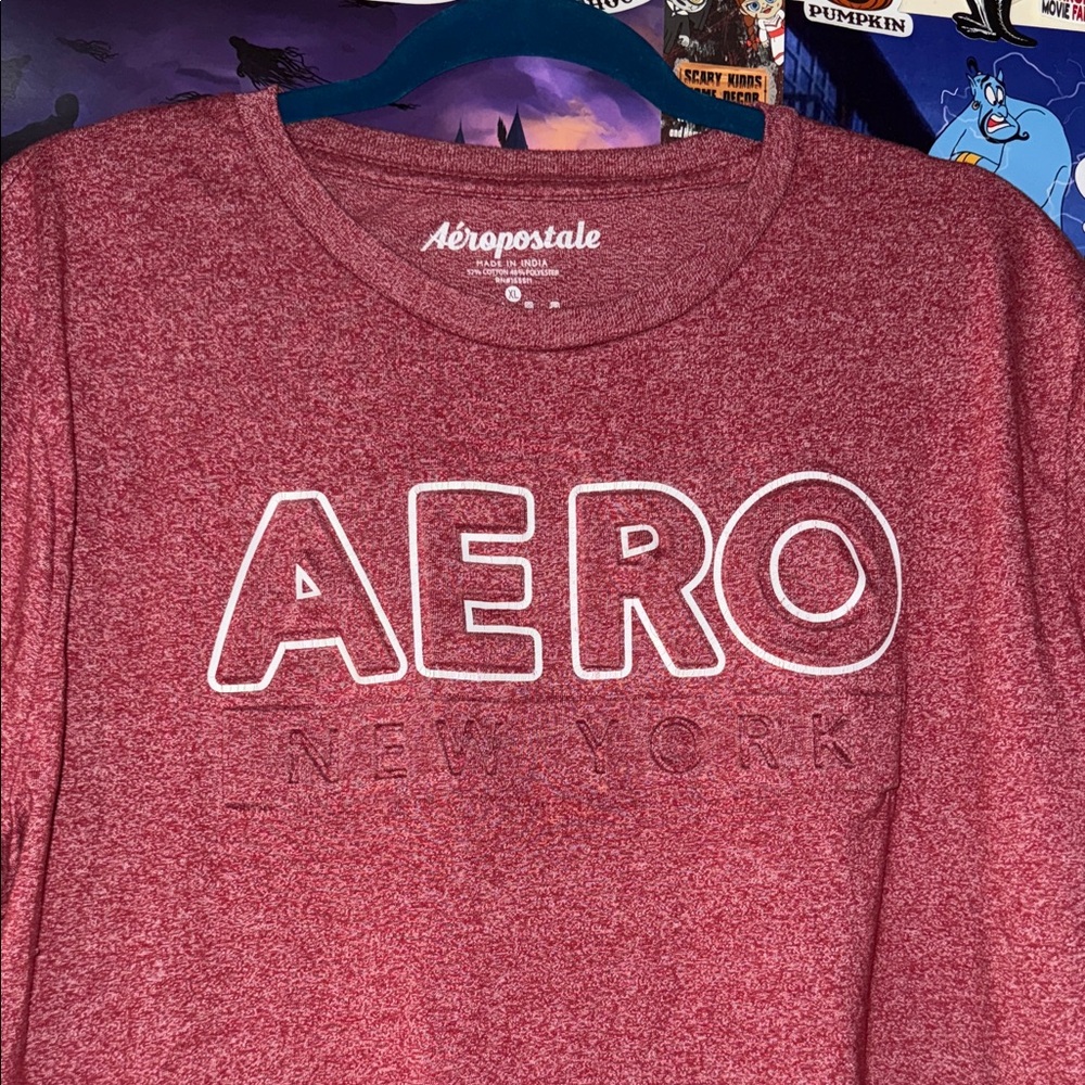 Aeropostale Maroon AERO New York Tee